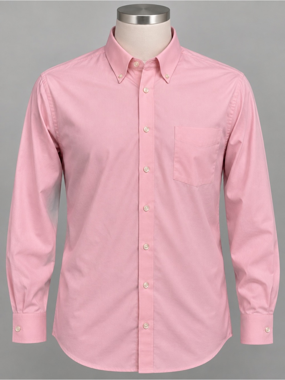 Peter Millar Summer Comfort Men’s XL Pink Long Sleeve Button Down Shirt NWT